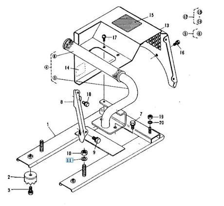 04512-50080 Kubota WASHER,SPRING LOCK - OEM Lock Washer for Engine, Muffler & Frame Fixings
