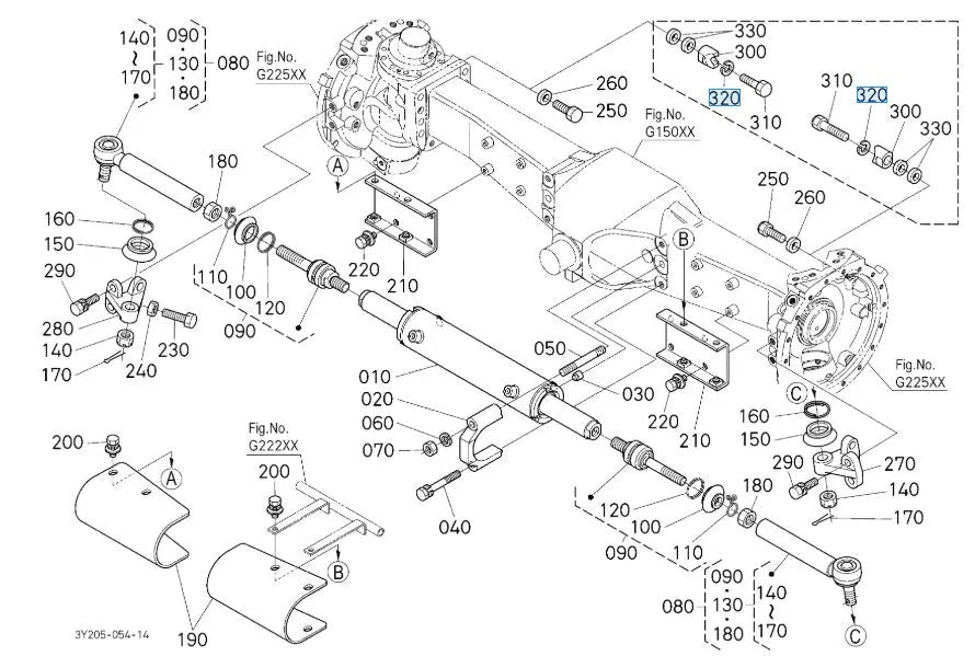 04512-70140 Kubota WASHER,SPRING - OEM Lock Washer for Tie Rods & Steering Cylinders