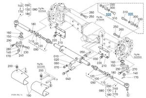 04512-70140 Kubota WASHER,SPRING - OEM Lock Washer for Tie Rods & Steering Cylinders