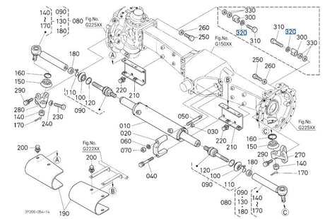 04512-70140 Kubota WASHER,SPRING - OEM Lock Washer for Tie Rods & Steering Cylinders