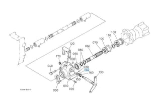 04816-06100 O Ring - Gear Case, Hydraulic & PTO Seal