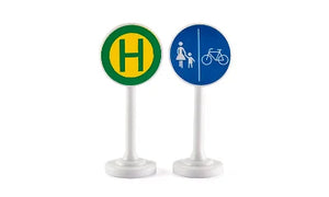 SIKU Traffic Signs Set - Metal & Plastic Parts for Realistic Play