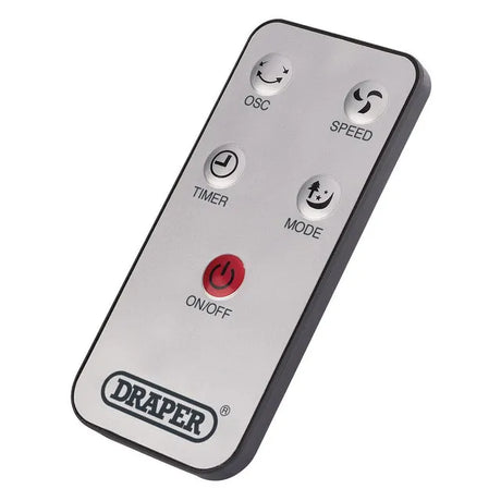 Draper Tower Fan 31'' 775mm with Remote Control
