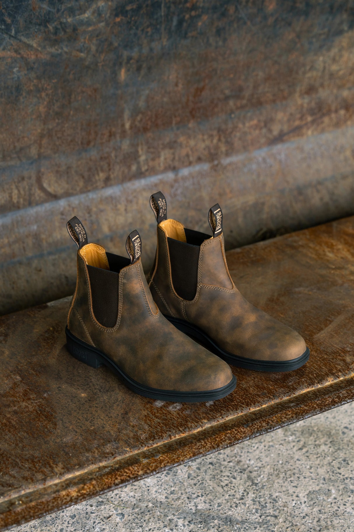 Mongrel K9 Cloudy Brown Non Safety Dealer Boots