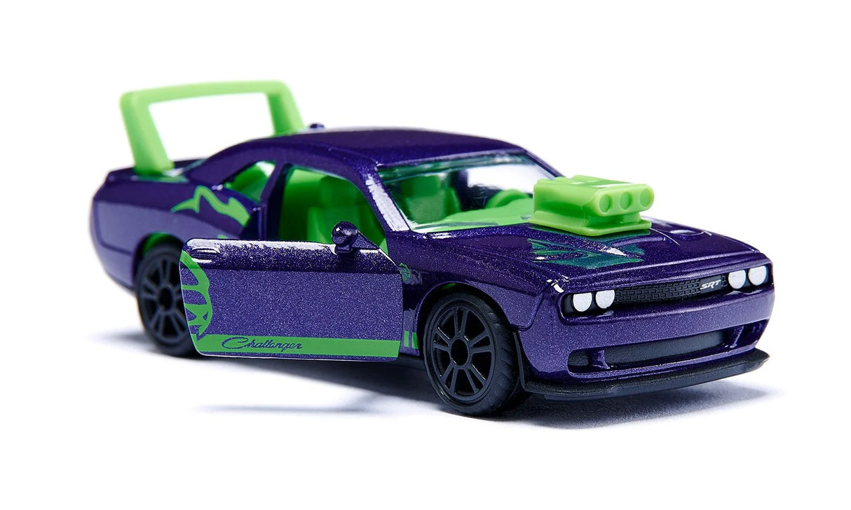 SIKU Dodge Challenger Hellcat Custom - Detailed 1:64 Scale Muscle Car Model