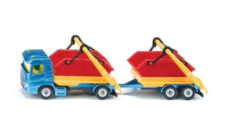 Siku Truck with Skip and Trailer 1:87