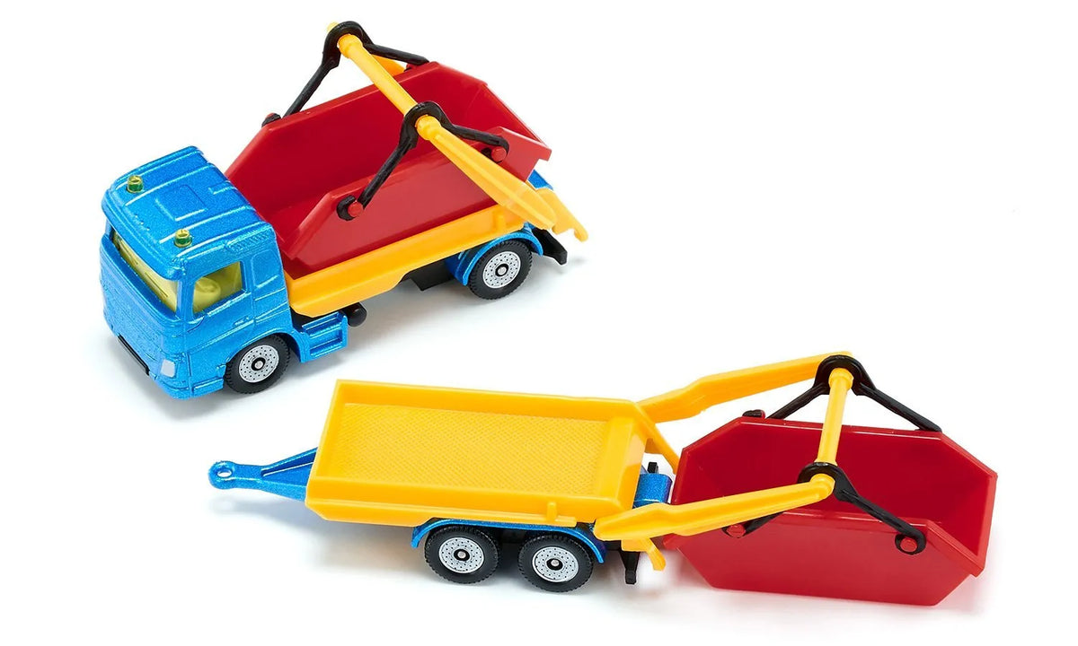 Siku Truck with Skip and Trailer 1:87