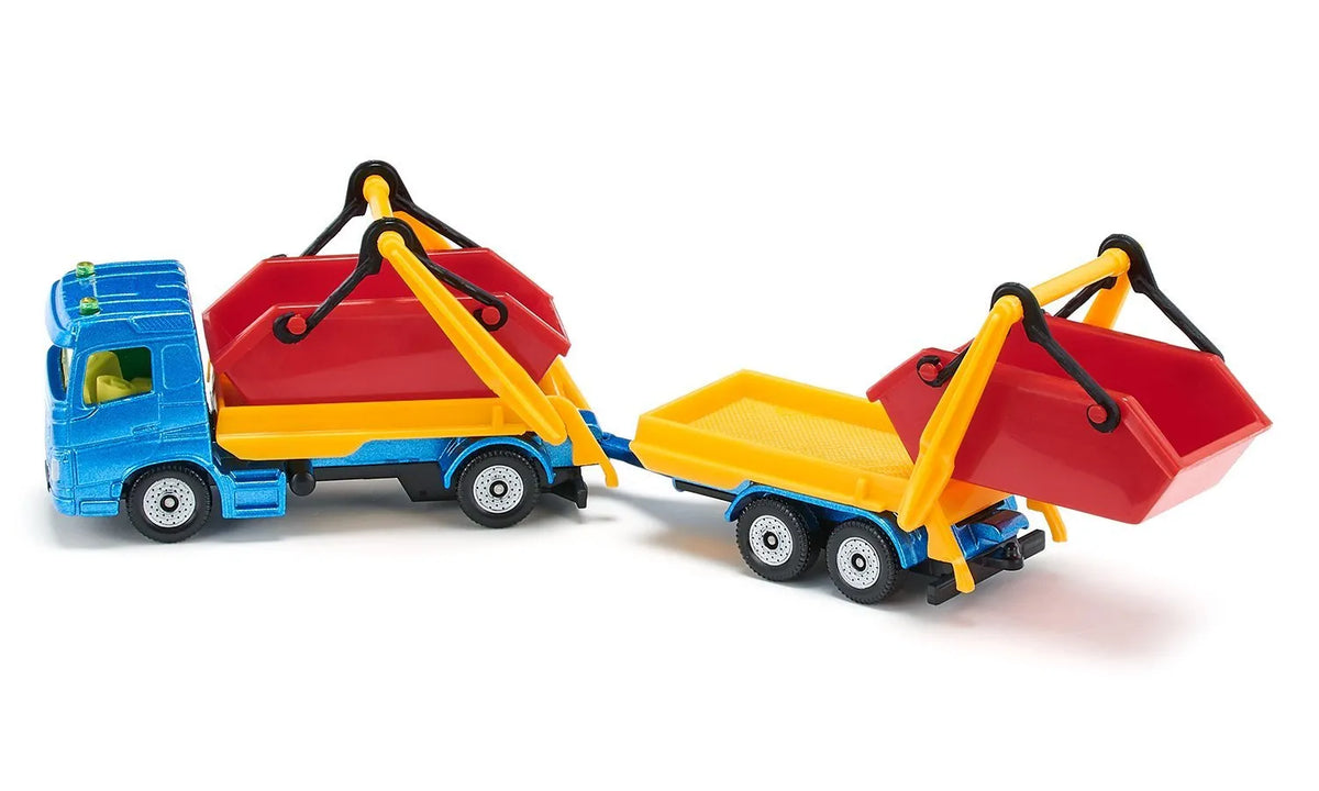 Siku Truck with Skip and Trailer 1:87