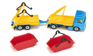 Siku Truck with Skip and Trailer 1:87