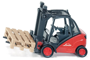 SIKU Forklift Truck - Detailed Model with Movable Lift and Rubber Tires