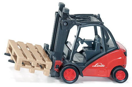 SIKU Forklift Truck - Detailed Model with Movable Lift and Rubber Tires