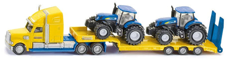 SIKU Truck with New Holland Tractors - SIKUFARMER 1805 Die-Cast Model