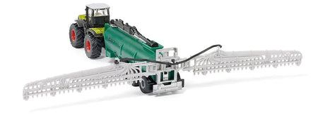 SIKU Claas Xerion Tractor with Samson Vacuum Tanker Toy - 1:87 Scale | SIKUFARMER Series