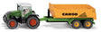 SIKU Fendt with Hooklift Trailer and Carriage - Detailed 1:50 Scale Model