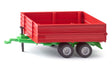 Siku Tandem Axle Trailer Red
