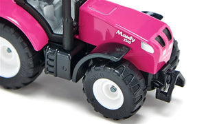 SIKU Mauly X540 Pink - Compact 1:50 Scale Model Tractor