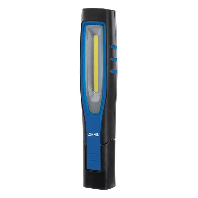 Draper 7W COB/SMD LED Rechargeable Inspection Lamp 