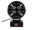 120W 9" LED Driving Light with Dual Colour Position & Amber Warning Strobe - LG877