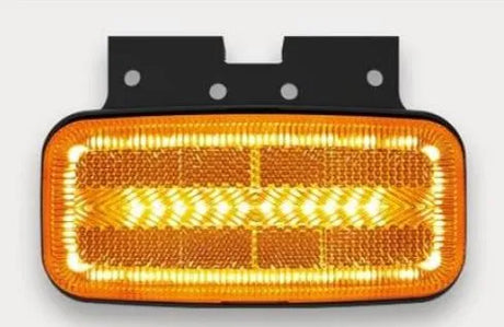 12/24V LED Marker Light with Indicator - Amber - LG146