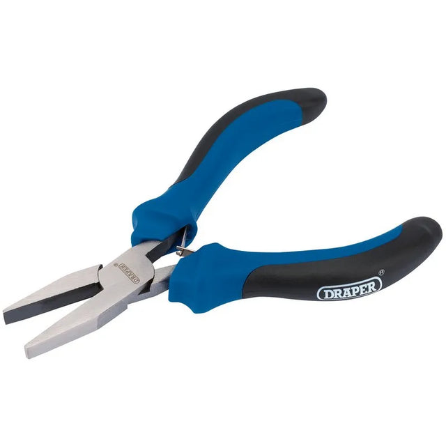Draper Soft Grip Flat Nose Mini Pliers 115mm