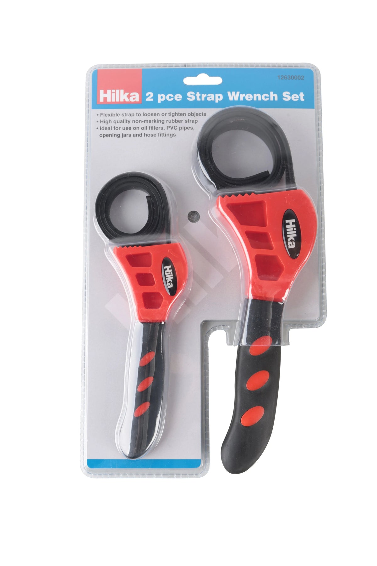 Hilka 2-Piece Strap Wrench Set