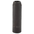 Draper Deep Impact Socket, 1/2" SQ. DR. ,12mm