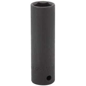 Draper Deep Impact Socket, 1/2" SQ. DR. ,16mm