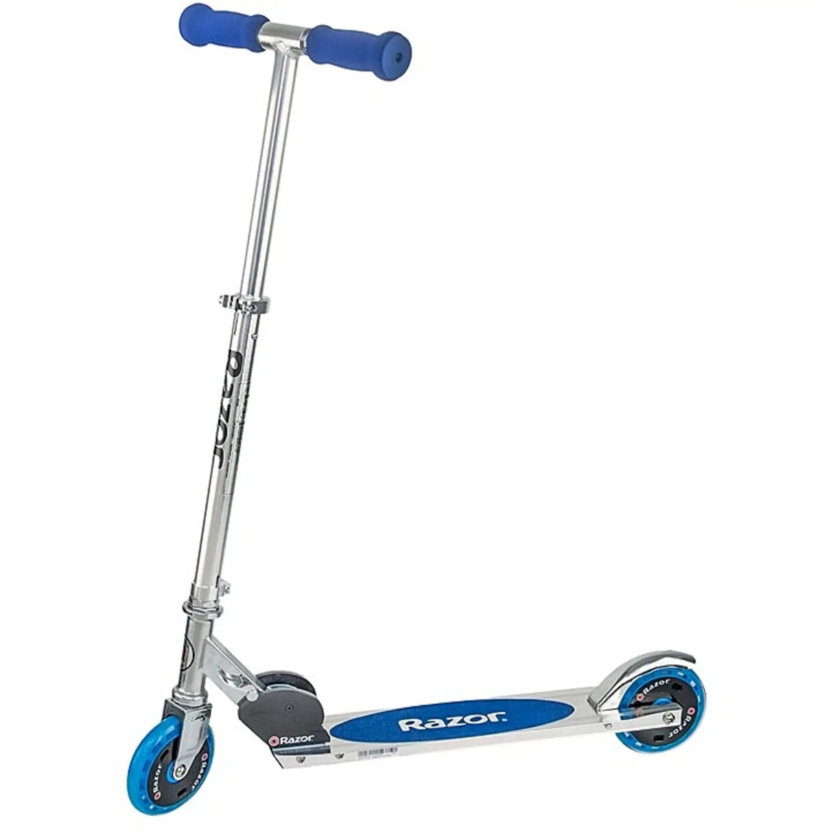 Razor A125 Scooter - Blue GS | Lightweight Folding Kids Scooter with GS Safety Certification