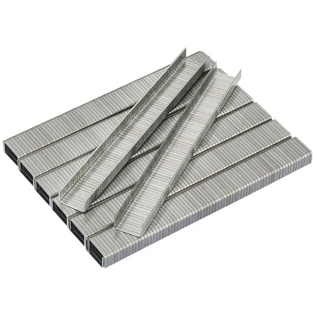 Draper Heavy Duty Steel Staples, 6mm (Pack of 1000)
