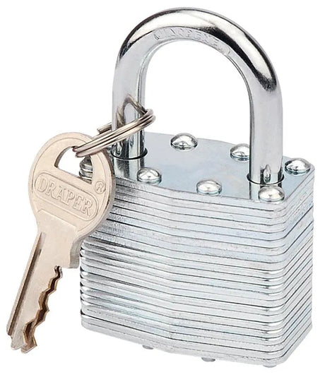 Draper 40mm Laminated Steel Padlock