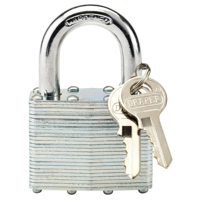 Draper 50mm Laminated Steel Padlock