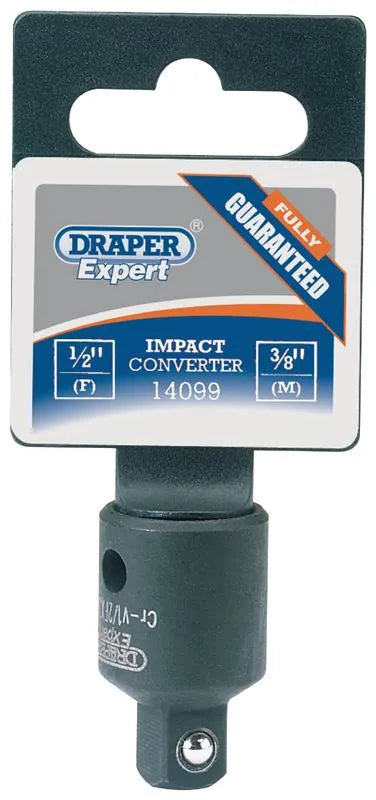Draper 1/2"(F) x 3/8"(M) Impact Socket Converter