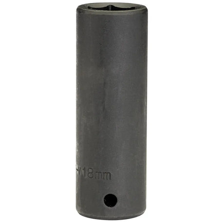Draper Impact Socket, 1/2" Sq Dr, 18mm