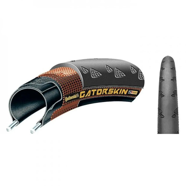 Continental Gatorskin Wire Black 700x25c - Durable Winter Training Tire with Duraskin Protection