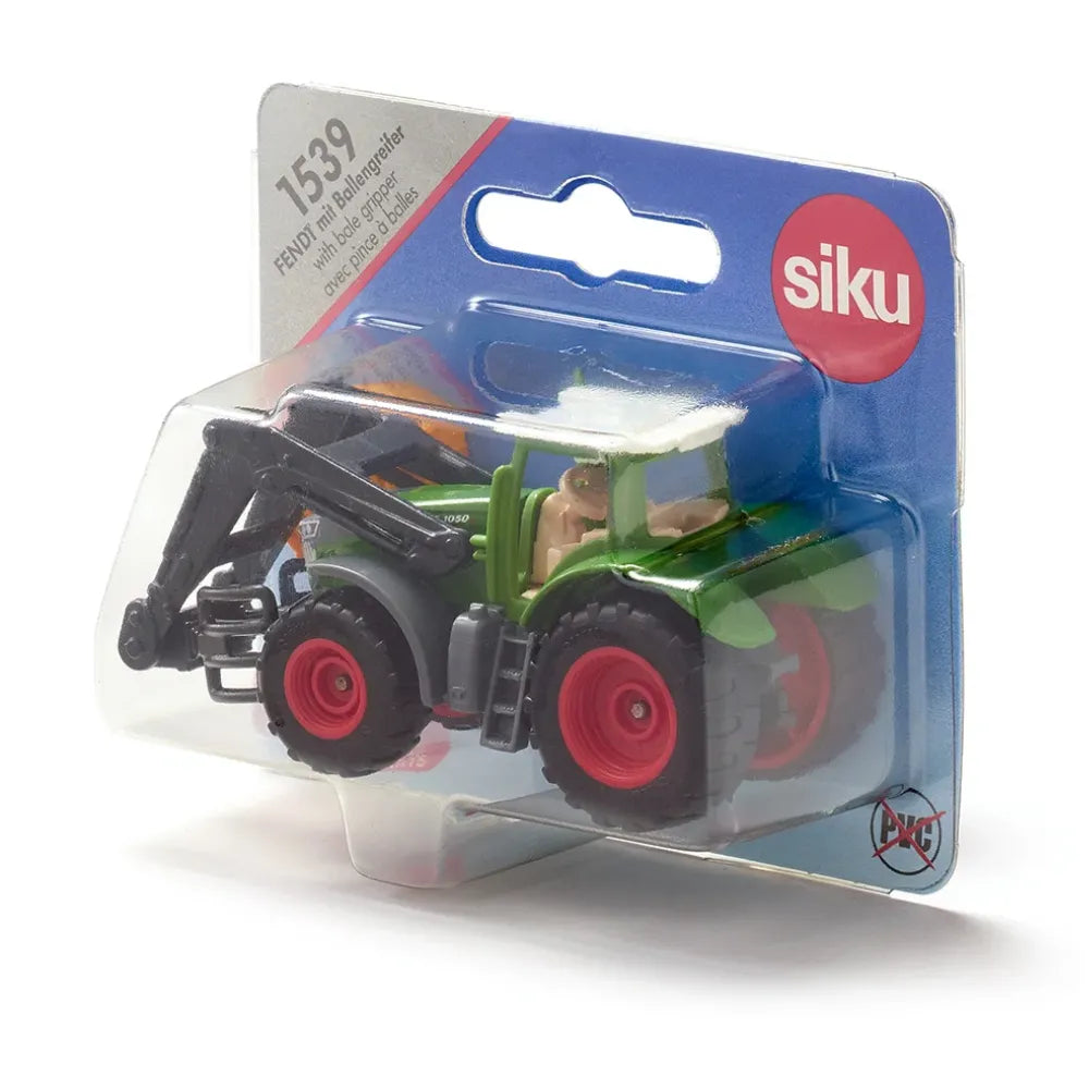 Siku Fendt Tractor with Bale Grab 1:87