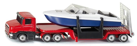 Siku Low Loader with Boat 1:87