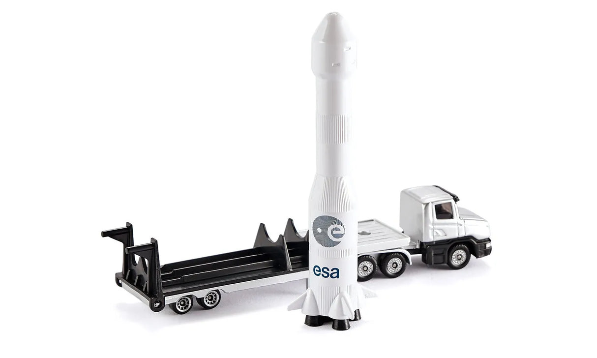 Siku Low Loader with Rocket 1:87