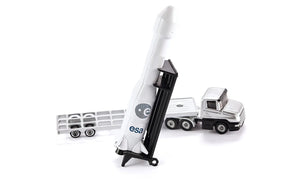 Siku Low Loader with Rocket 1:87