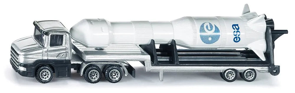 Siku Low Loader with Rocket 1:87