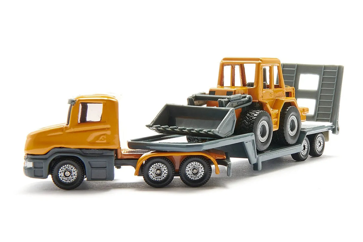 Siku Low Loader with Front Loader 1:87