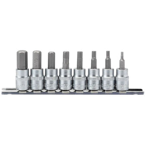 Draper Metric Hex, Socket Bit Set, 3/8" SQ, DR., 48mm (8 Piece)