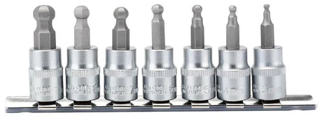 Draper 3/8" Sq. Hexagonal Socket Bit Set (7 Piece)