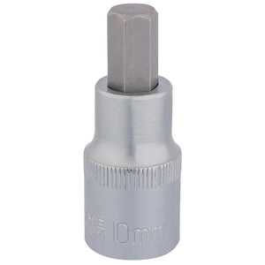 Draper Hexagonal Socket Bits, 1/2" Sq, DR. 10mm