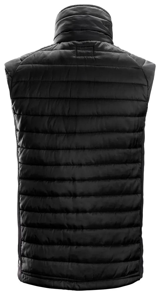 Snickers AllroundWork 37.5® Insulator Vest Grey/Black | Versatile Insulation with Moisture Management