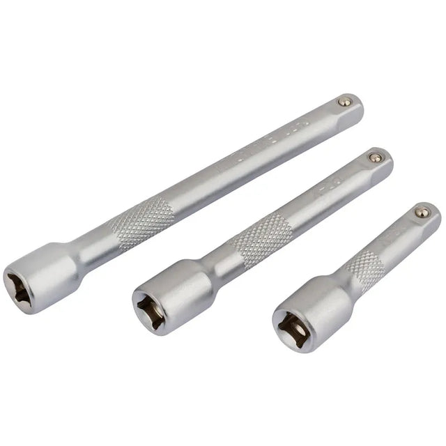 Draper Extension Bar Set, 1/4" Sq. Dr. (3 Piece)