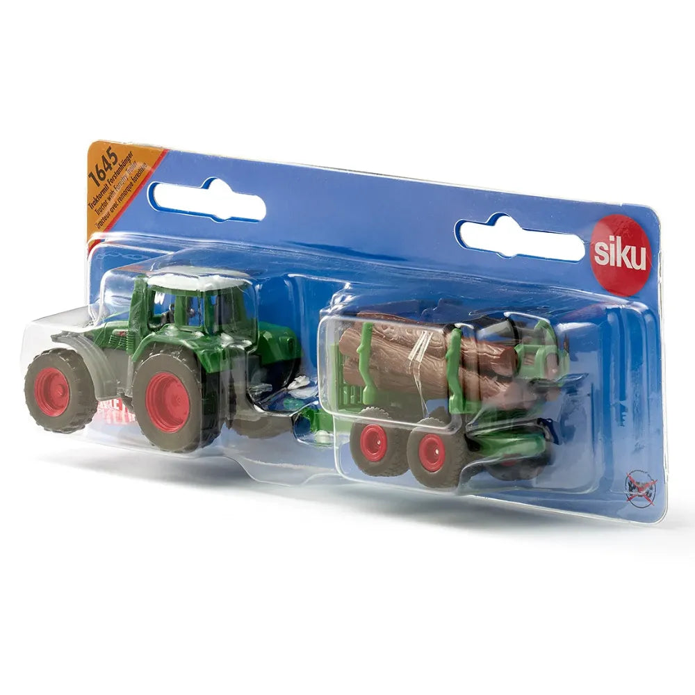Siku Fendt Tractor with Forest Trailer 1:87