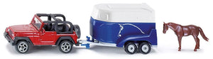 Siku Jeep Wrangler with Horse Trailer 1:87