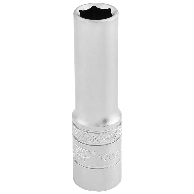 Draper 6 Point Metric Deep socket, 3/8" Sq, Dr,. 10mm