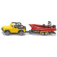 Siku Jeep with Boat 1:87