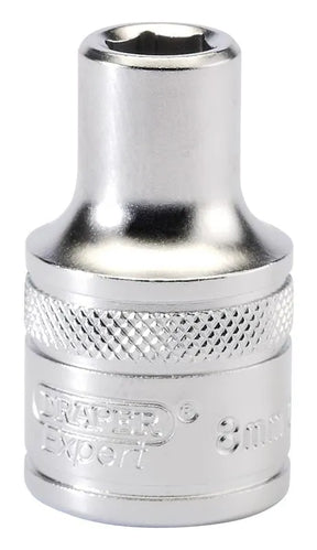 Draper 1/2" Sq. 6 Point Metric Socket (8mm)